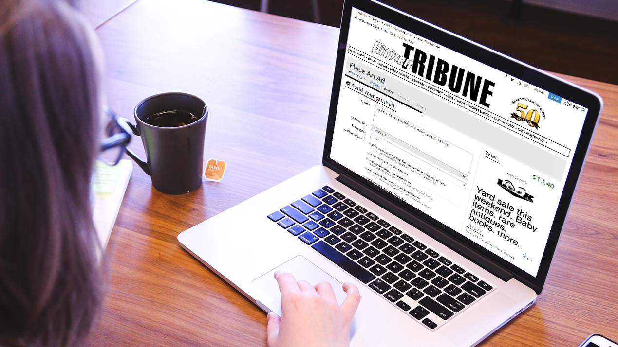 Citizen tribune Ad-Owl laptop